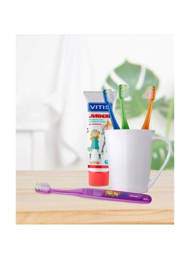 فيتيس فرشاة أسنان فيتيس جونيور بألوان متنوعة، وحدة واحدة - Image 2