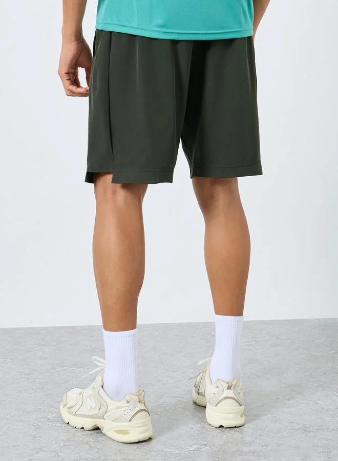 ستايلي اكتيف شورت تمرين بتفاصيل طباعة