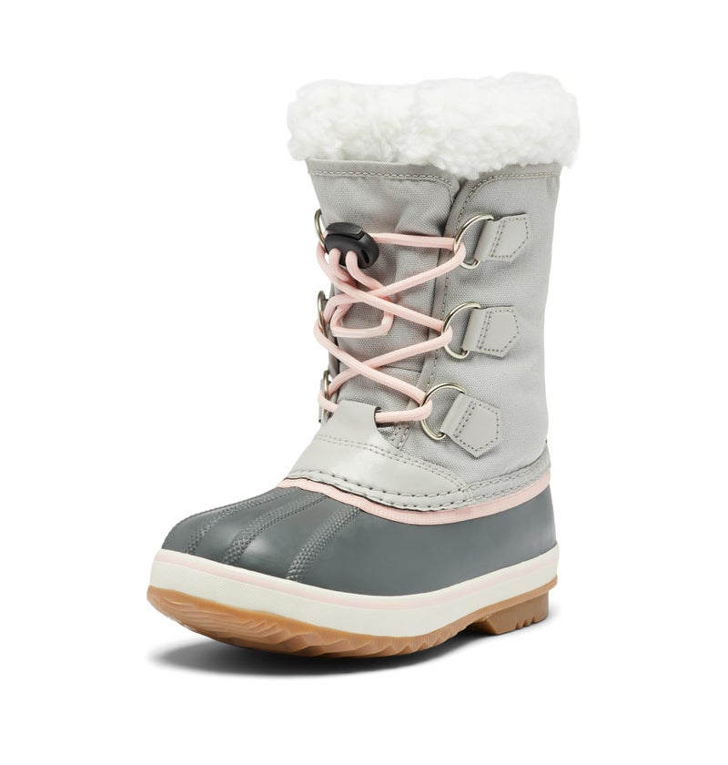 SOREL Children's Yoot Pac Nylon Waterproof Boot - Dove, Gum 2 - 7 - Image 1
