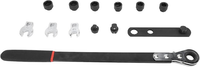 مجموعة أدوات حزام السير مع مفتاح راتشيت قابل للعكس لإصلاح السيارات بسهولة - Image 3