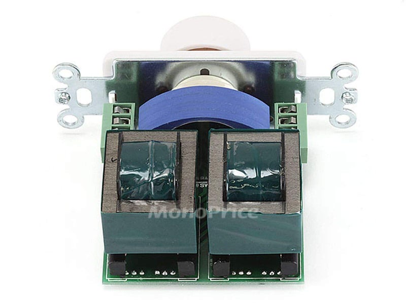 Monoprice 108242 RMS 75W Speaker Volume Controller, White - Image 2