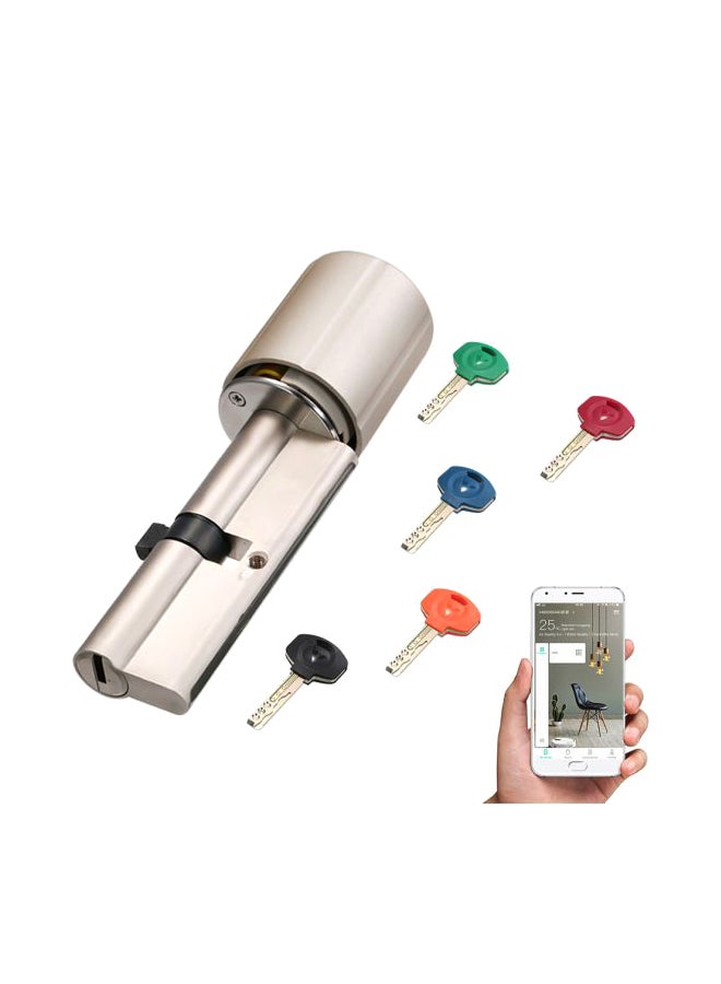 Xiaomi Mijia Aqara Smart Door Lock Core With Keys Silver - Image 3