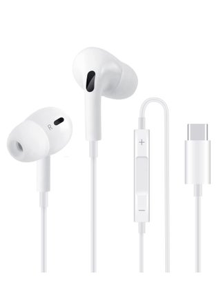 USB C Headphone, Type C Earbuds Wired Earphones with Microphone and Volume Control,in-Ear Earbud Noise Isolating for Google Pixel Oneplus Samsung Galaxy iPad Pro and MacBook - pzsku/ZDCFC6CDA94BD564EE93DZ/45/_/1700983275/ca90adc7-4b5d-4e59-b706-bd13c6720627