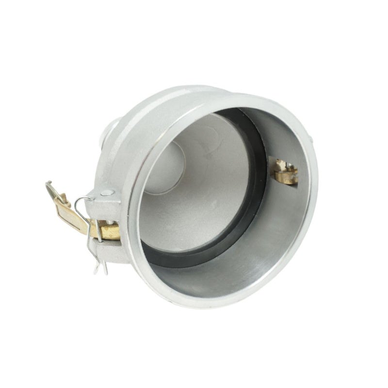 Gloxco Aluminum Type DA Cam and Groove Hose Fitting, Reducer, 4" Female Camlock x 2" Male Camlock (CAM-4020-DA-AL) - Image 3