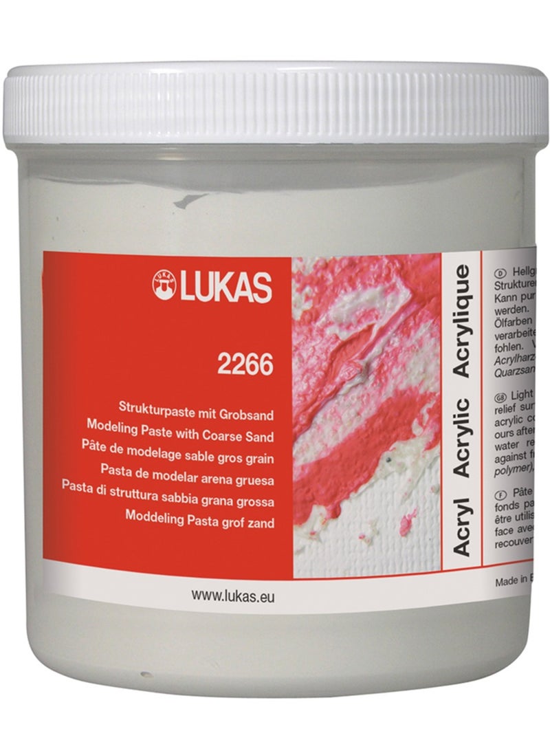 Modeling Paste with Coarse Sand 500ml