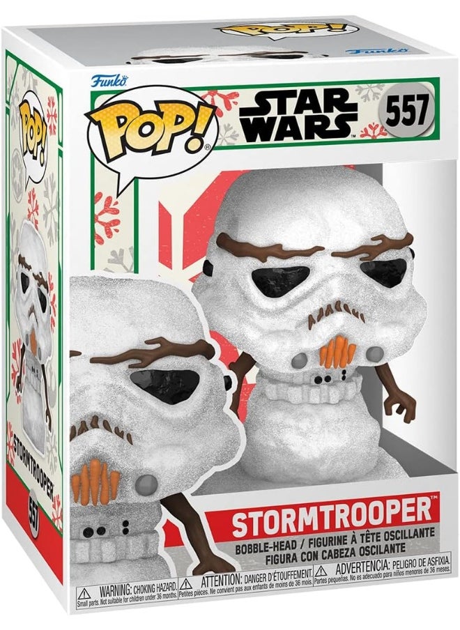 Funko Funko POP Star Wars: Holiday- Stormtrooper (SNWMN)  - Image 3