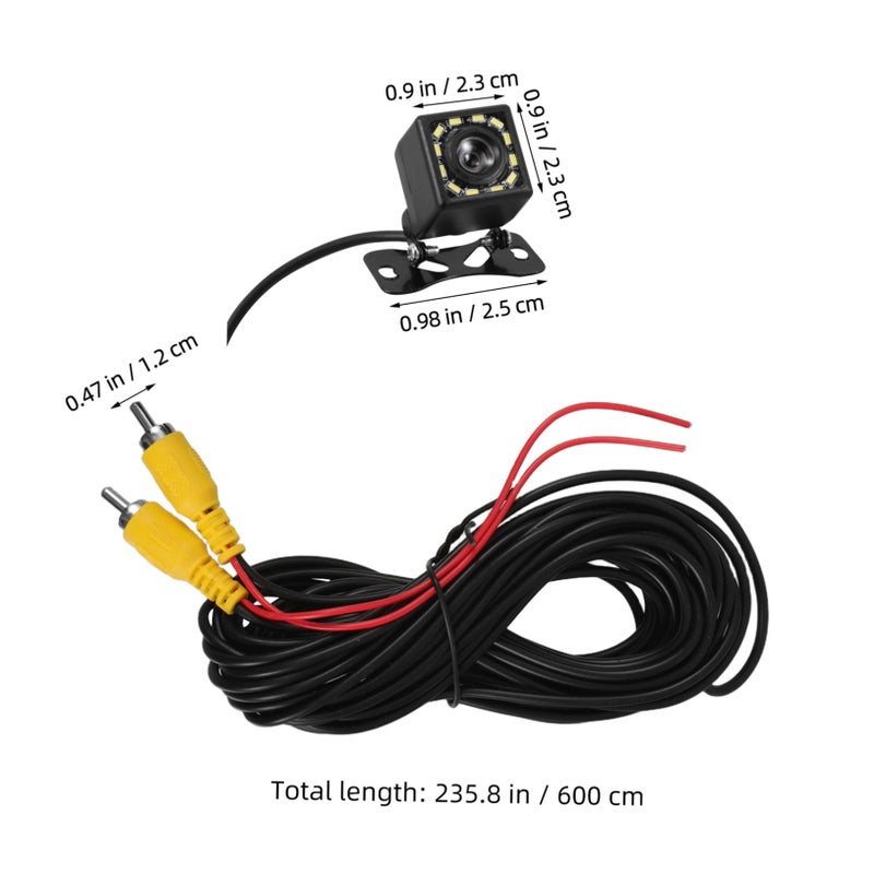 Universal Wide Angle Car Reverse Backup Camera With Night Vision Easy Installation - Image 3