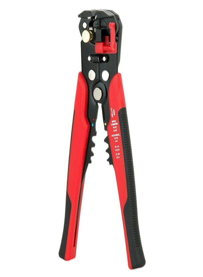 LSLANSOON 3 in 1 Self-Adjusting Wire Stripper Cutter, Wire Crimping Tool Wire Pliers for Wire Stripping, Cutting, Crimping 10-24 AWG (0.2-6.0mm²) - Image 1