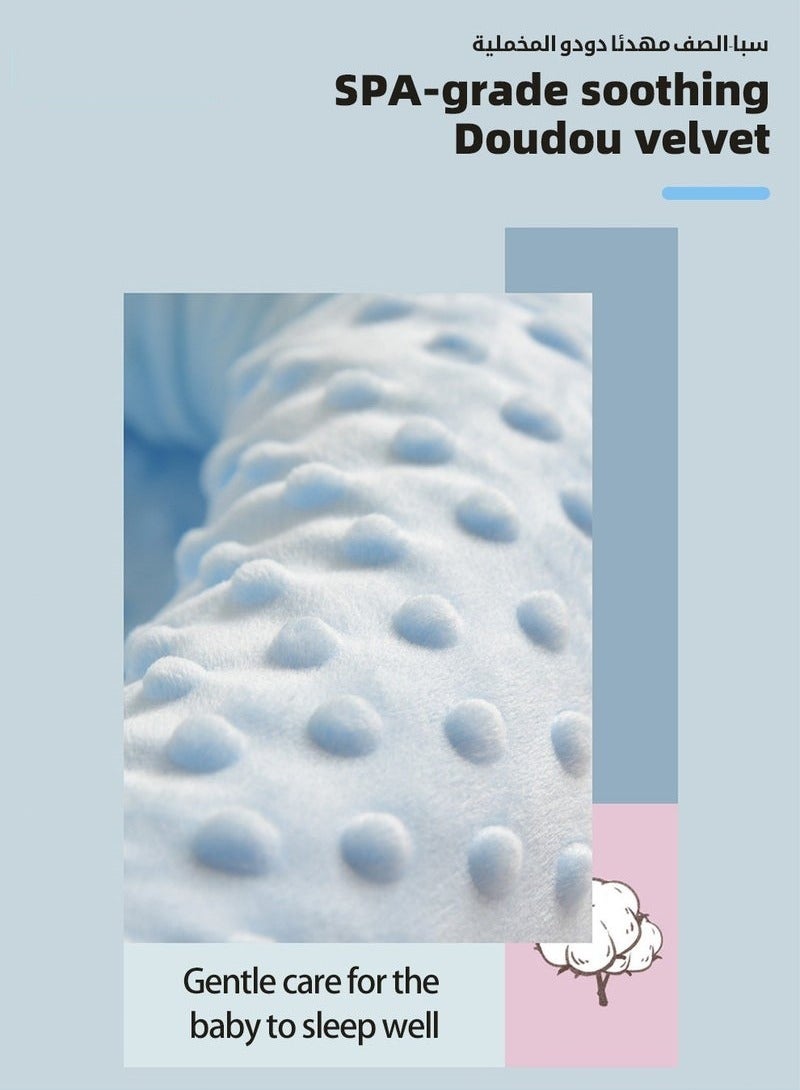 ميكسد وسادة الرضاعة الطبيعية للرضاعة الطبيعية، وسادة دعم الرضاعة للرضيع، وسادة دعم الرضاعة للرضع، وسادة نوم الطفل، حصيرة منحدر لمنع الرضاعة، كرسي استرخاء متعدد الوظائف مضاد للارتجاع - Image 5