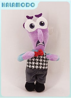 HALAMODO Inside Out Afraid Shirted Man Q - version Plush Toy - A Sweet and Considerate Item for Birthday Giving, Perfect for Decorating Bedroom, Living Room, and Desk Areas, and a Must - have for Office Relaxation 21cm  - Image 2