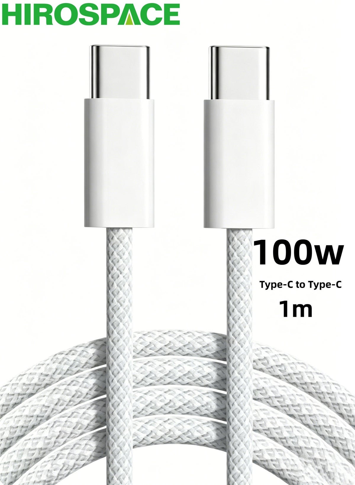 hirospace Hirospace iPhone Charger Cable usbc 1 M 100W ZDCFD16EB733169DB71F9Z