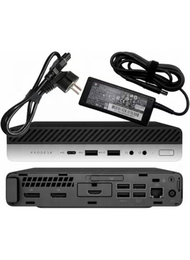 Mini Desktop Computer with Intel Core i5 7th Gen, 8GB RAM, 256GB NVMe SSD, Windows 10 Pro, Compact Business PC with WiFi & Bluetooth - Image 1