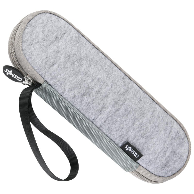 Cosmos Portable Travel Felt Tableware Carrying Storage Case Zipper Bag for Cutlery Kit Flatware Chopsticks Spoon Fork in Camping Travel Picnic Office