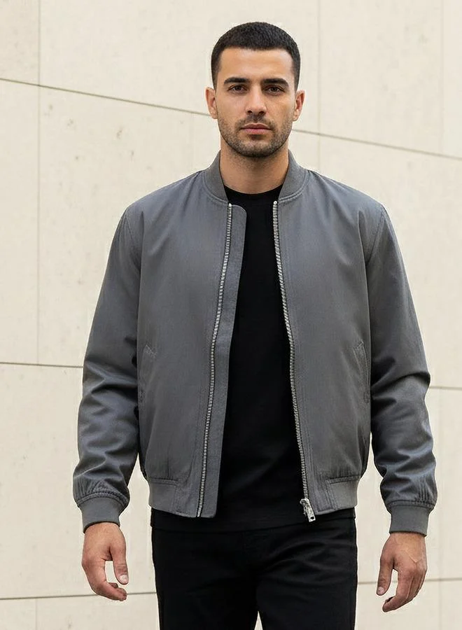 Splash FAV Men Regular Fit Twill Bomber Jacket