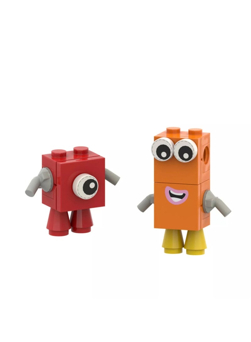 Number Blocks Learning Building Blocks Set, Educational STEM Toy for Kids, Cartoon Number Figures, Math Stacking & Sorting Toy, Preschool Learning Gift, Colorful Construction Blocks Set  - Image 5