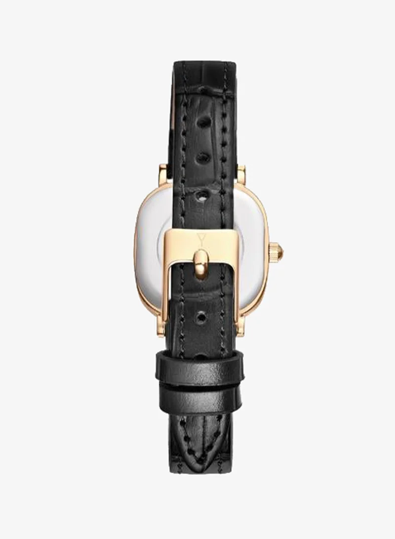 Ecstacy White Women's Genuine leather Analog Watch E25510-GLBW - 23 mm for Women | Best Price UAE