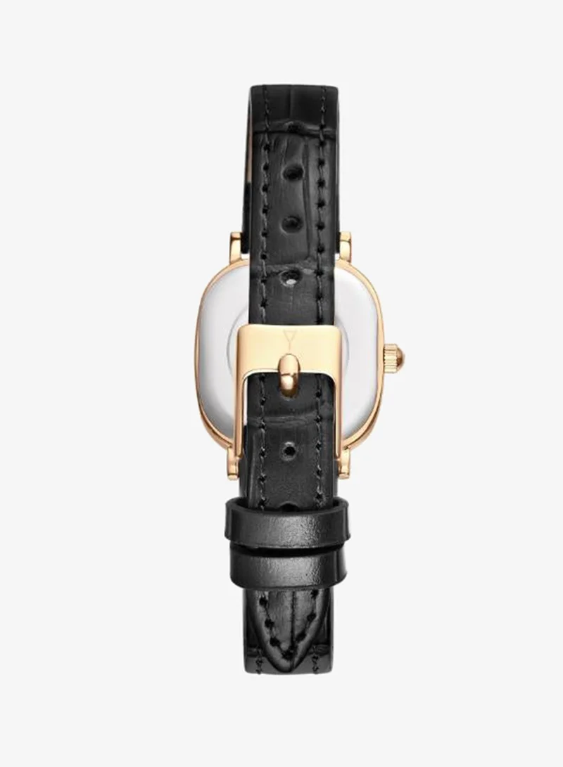 Ecstacy White Women's Genuine leather Analog Watch E25510-GLBW - 23 mm for Women | Best Price UAE
