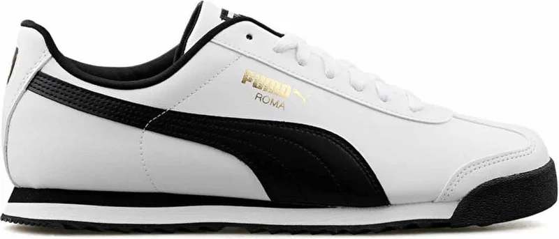 بوما Roma Basic B-1 Men's Casual Sports Shoes 353572-04 White-Black
