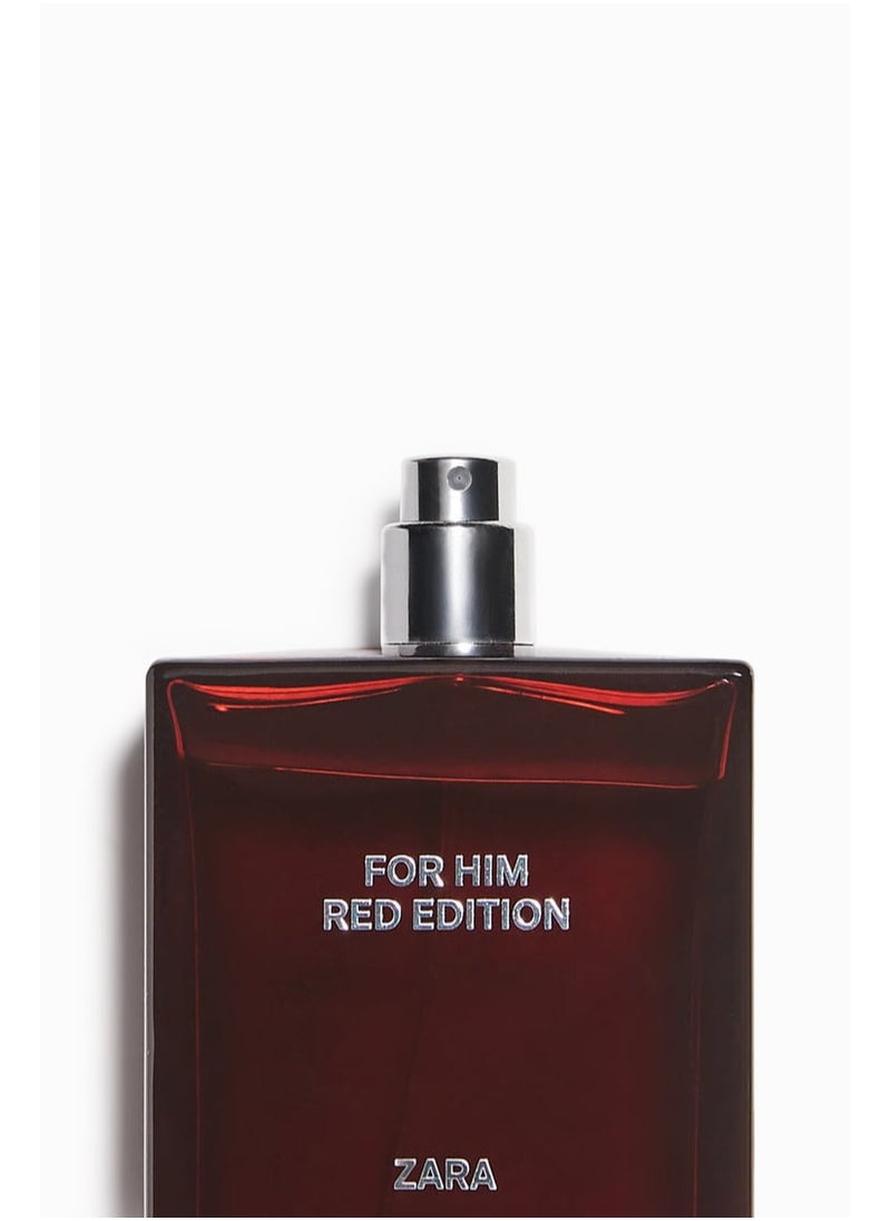 Zara - ZARA FOR HIM RED EDITION ماء عطر 100 مل (3.38 أونصة سائلة) - Image 1