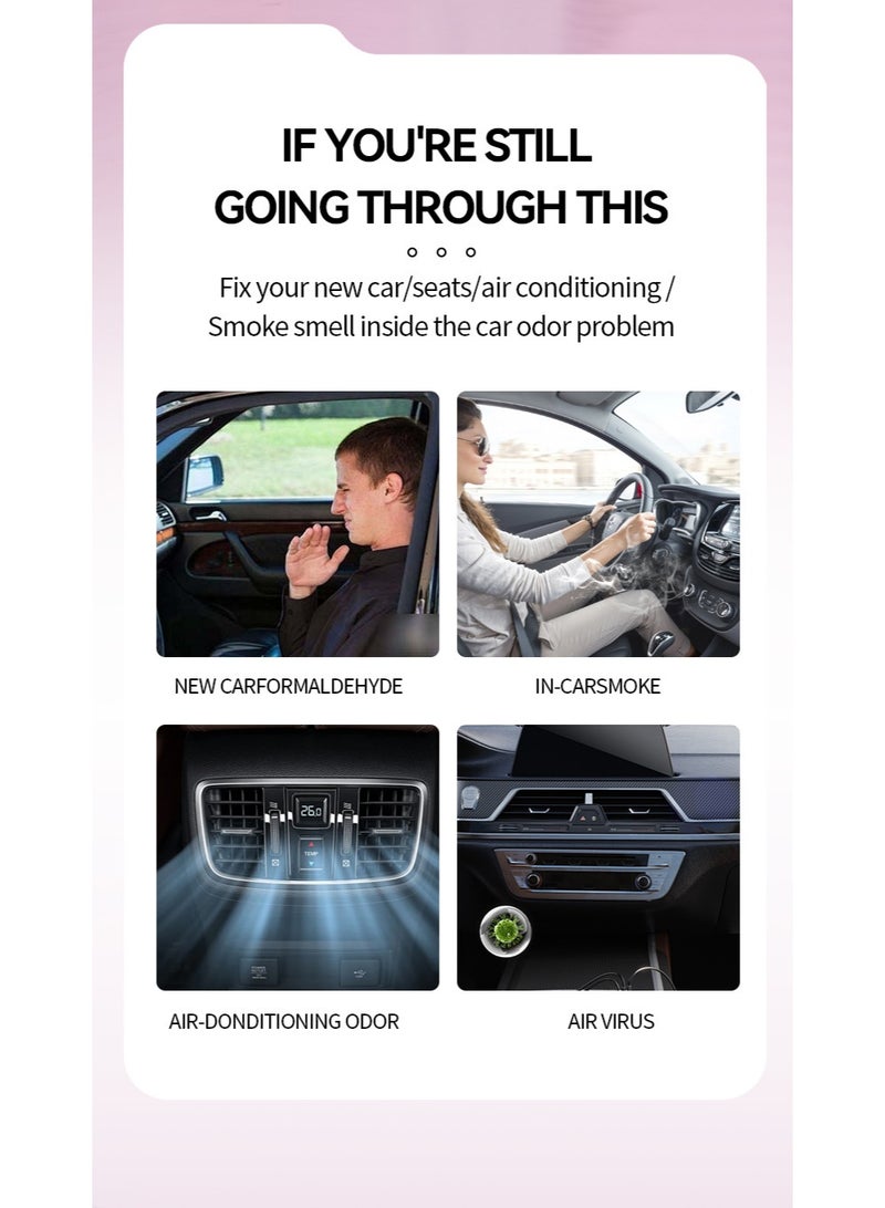 FORMBO Car Fragrance Car Interior Perfume Pendant Car Supplies Fresh Air- Bomb - Image 4