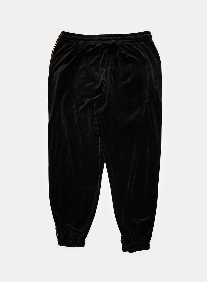 Karl Kani OG Tape Velvet Pants Black - Image 2
