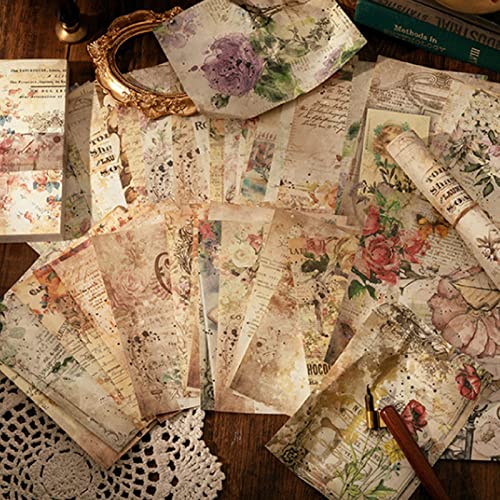 FMOACEN 400 PCS Scrapbook Paper Journaling Scrapbooking Supplies Kit Aesthetic Decorative Craft Paper Cottagecore Picture Frames Aesthetic Decor Art Collage Album - Image 3