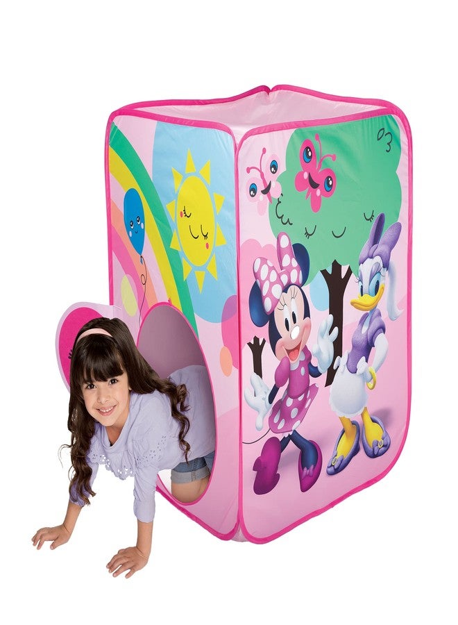 Minnie Mouse Kids Pop Up Tent Children's Playtent Indoor Outdoor Playhouse - Image 1