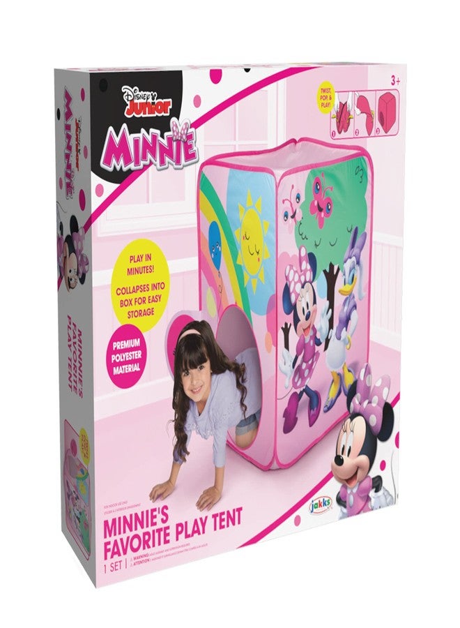 Minnie Mouse Kids Pop Up Tent Children's Playtent Indoor Outdoor Playhouse - Image 5
