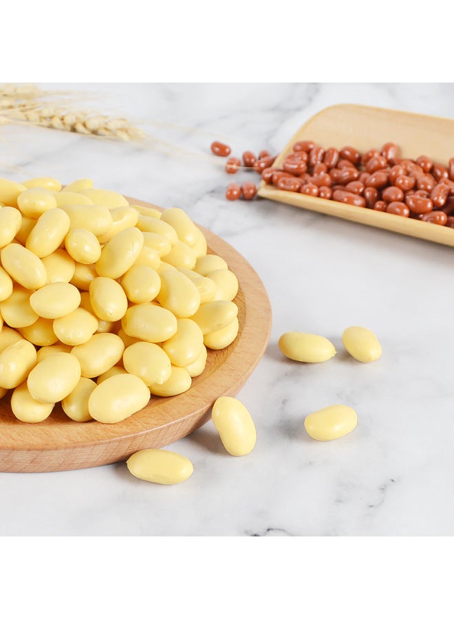 Simulation Cereal Props Simulation Corn Soybean Soybean Rice Food Play Model Nuts Cashew Nuts Peanut Kernel-Color:Green Rice-Dimensions:See Detailed Description For Dimensions - Image 4