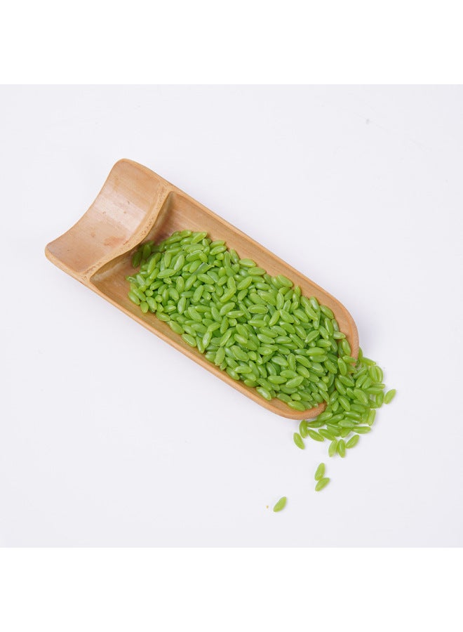 Simulation Cereal Props Simulation Corn Soybean Soybean Rice Food Play Model Nuts Cashew Nuts Peanut Kernel-Color:Green Rice-Dimensions:See Detailed Description For Dimensions - Image 1
