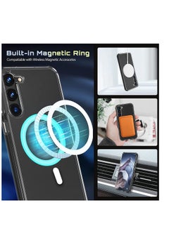 glassology Magsafe Protective Clear Case for Samsung Galaxy S23 Plus 5G  Ultra, Slim & Protective Design, with Superior Camera Protection Bump Back Cover Case  - Image 4