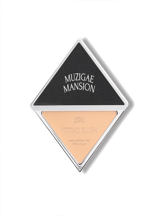 MUZIGAE MANSION FITTING BLUSH Vegan Powder Lightweight, Smooth, Blendable, Face Enhancing Makeup Color (Find) - Image 1