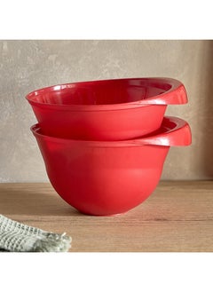 Home Box طقم وعاء خلط بيريوني 2 قطعة مع مقبض 3 لتر  - Image 1