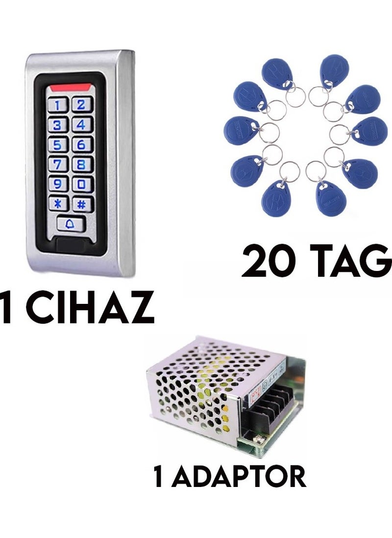 SONEX RFID Password Door Lock + Adapter + Proximity Tag  - Image 1