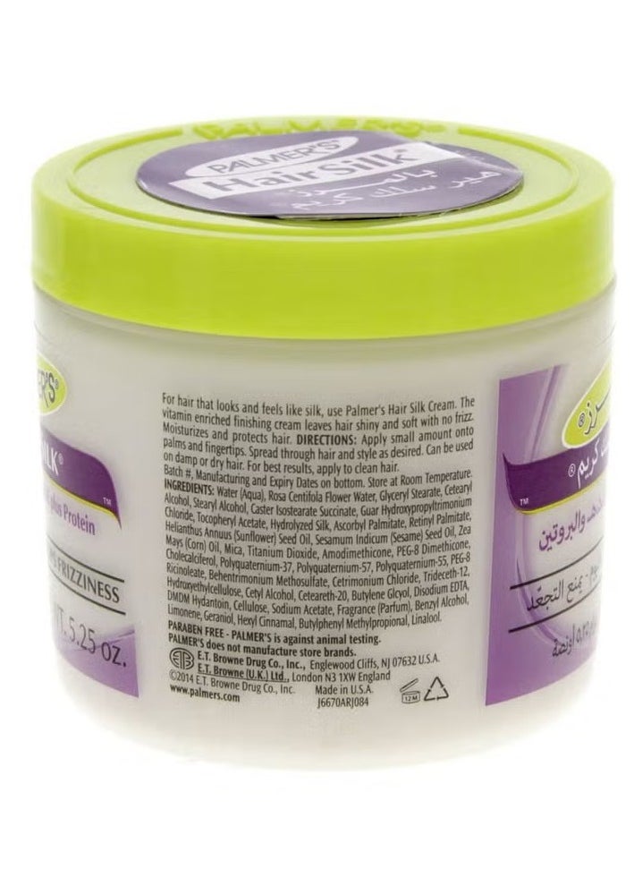 PALMER'S - Palmer's Hair Silk All Day Shine Hair Cream 5.25 oz, 150 g - Image 1