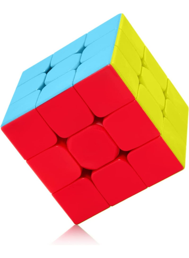 Mumoo Bear Speed Cube Profession 3X3 Fast Cube - Fast Smooth Turning - Solid Durable & Stickerless Frosted, Best 3D Puzzle Magic Toy - Turns Quicker Than Original - Image 1