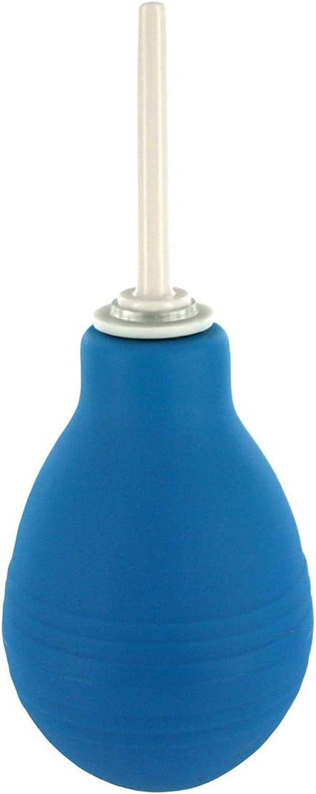 Cleanstream Cleanstream Enema Bulb, Reusable Enema Vaginal Cleaner Kit for Men and Women, Blue, Rubber and ABS Plastic, Easy to Clean, 1 Count