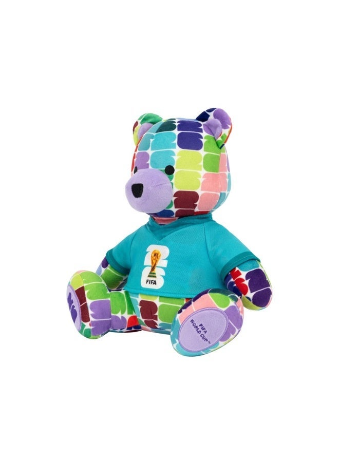 FIFA 2026  World Cup 10-Inch Colorful Teddy Bear Plush Toy, Soft Stuffed Doll Football Fan Collectible Gift - Image 3