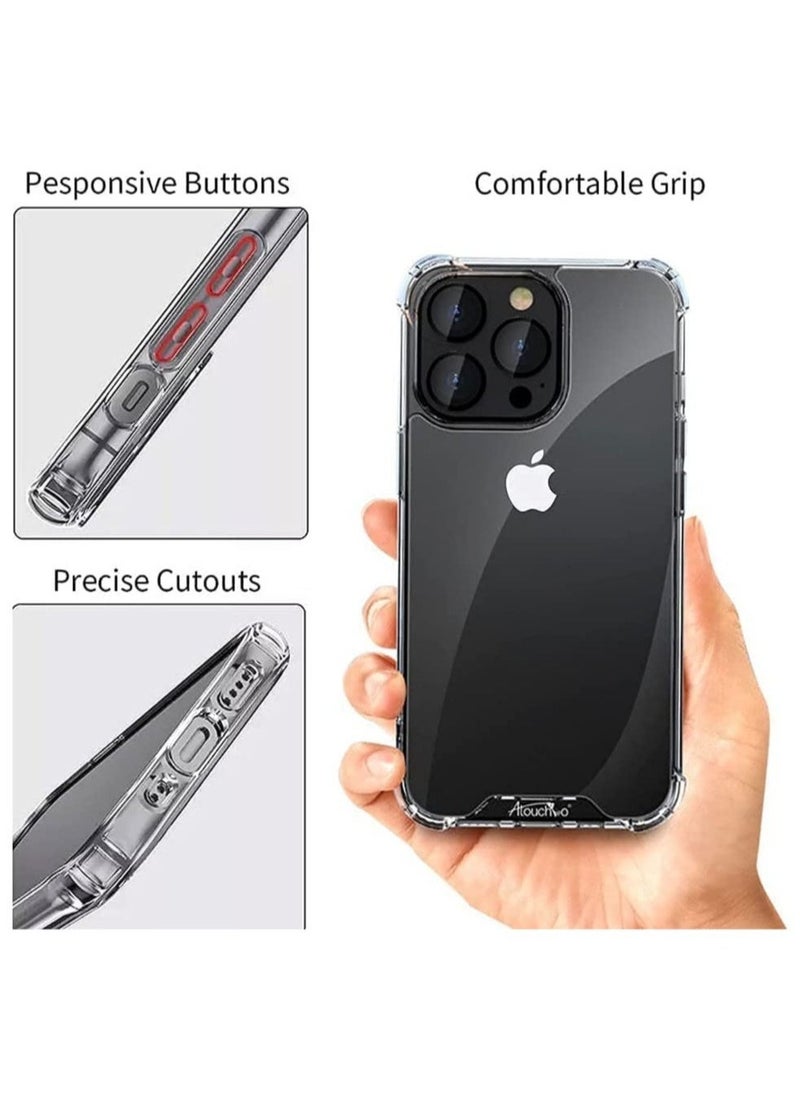 إيف حافظة حماية من السيليكون متوافقة مع هاتف iPhone 14 Pro Max، غطاء مطاطي من الجل السائل الناعم، مقاوم للصدمات، مضاد للخدش، مضاد لبصمات الأصابع، غطاء نحيف مضاد للسقوط لهاتف iPhone (لهاتف iPhone 14 Pro Max) - Image 3