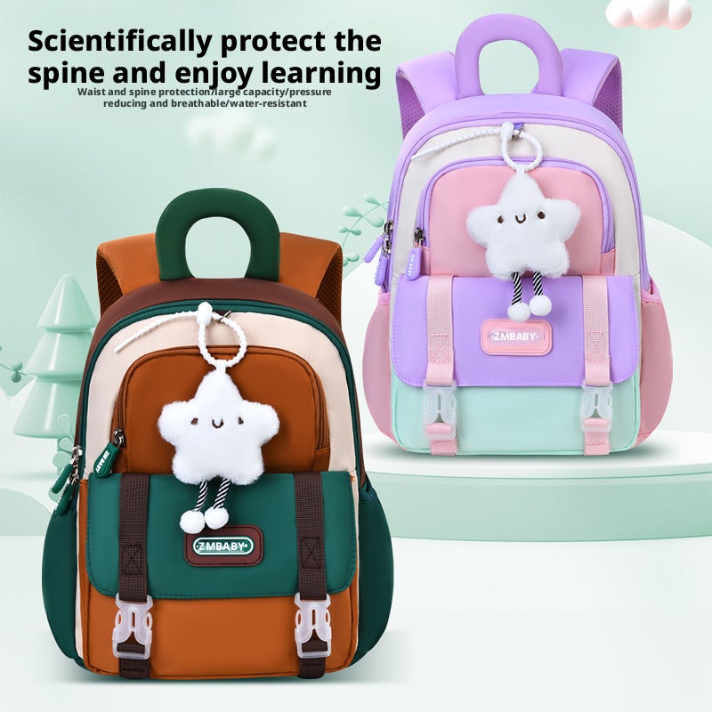 Sesame Baby Kids Backpack, Cartoon, Lightweight, Waterproof - Image 2