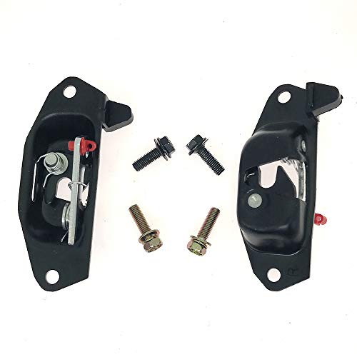 YUTOCOOL Left Right Pair Tailgate Liftgate Latch Lever Rear Gate Lock Latch Fits 2002-2006 Cadillac Escalade EXT Chevy Avalanche 1999-2006 Chevy Silverado GMC Sierra Replace 15921948 15921949 - Image 1
