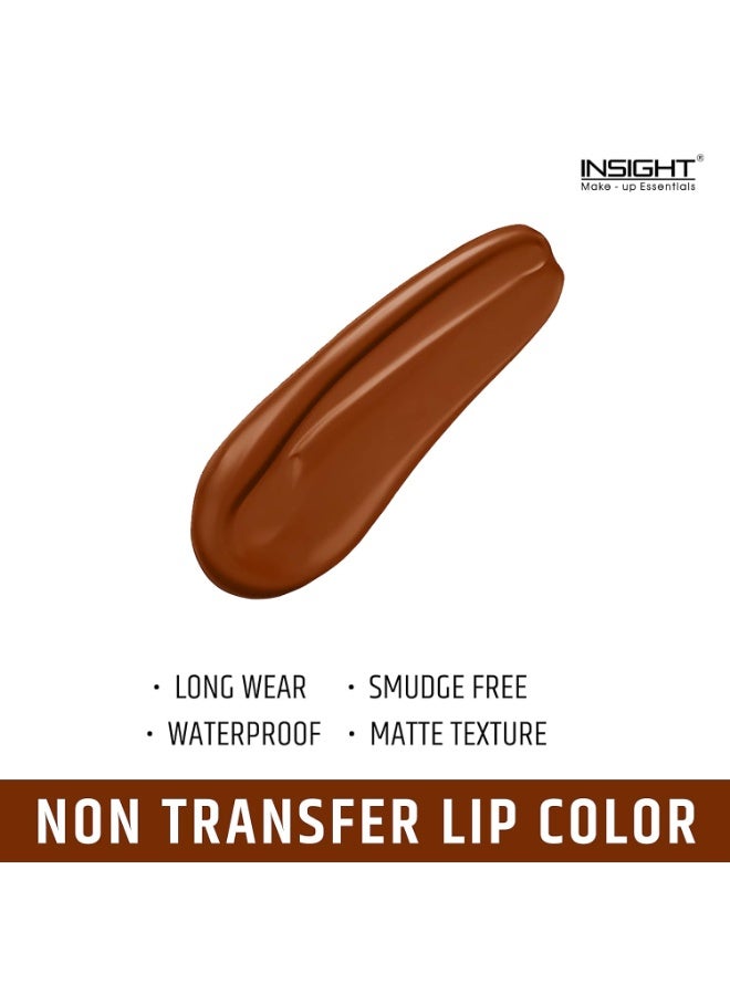 INSIGHT Cosmetics Non Transfer Liquid Lipstick - Joyful| Matte Texture|Long Wear |Smudge Proof |Waterproof - 4 ml - Image 4