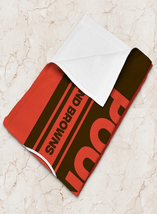 Northwest NFL Cleveland Browns Fan Towel 2-Pack, 16" x 25", Play Action - Image 4