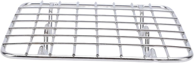banapoy Stainless Steel Heavy Duty Cooling Rack for Baking Drying Grilling Oven Safe for Home Kitchen 4.5x3.9x0.6in (11.5x10x1.5cm) - Image 5