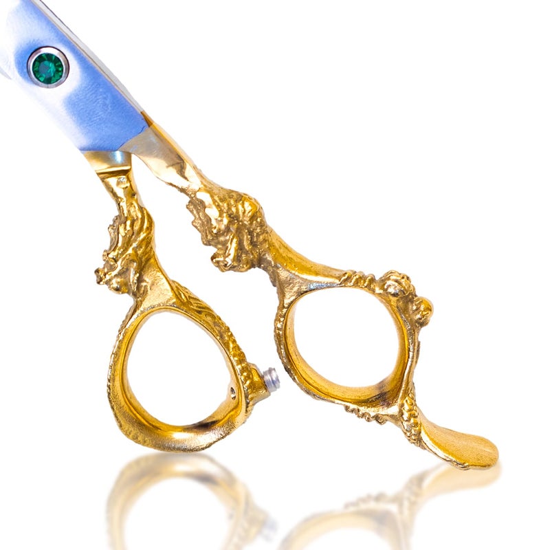 DANIAL 440C Japanese Steel Professional Hair Cutting Scissor – 6.5 Inch Razor Sharp Shears for Salon and Barber Use – Premium Ergonomic Design for Precision and Comfort - Image 4