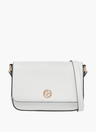 Women's Metallic Crossbody Bag with Flap Closure and Adjustable Strap - pzsku/ZDCFEE78DAF283AFDA5BDZ/45/1749657270/f1448c83-53ca-4f47-a548-a807a218e64e