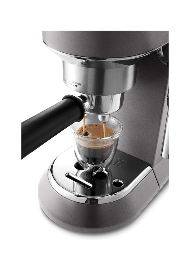 De'Longhi Icona Metallics Pump Espresso Machine 1.1 L 1350 W EC785.GY Grey - Image 3