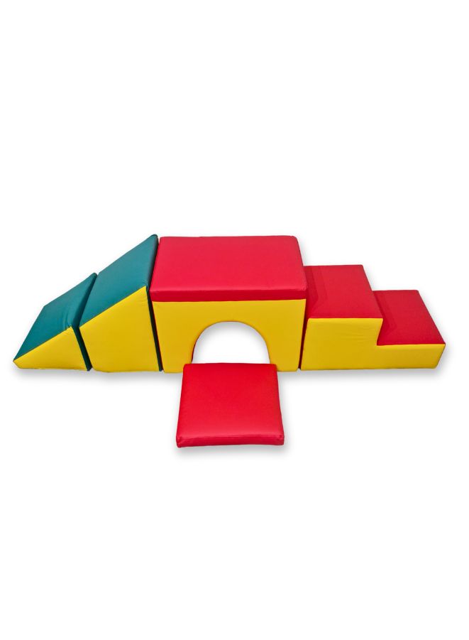 Climb And Crawl Activity Foam Play Set for 9m-2years kids |Climbing Lightweight Foam Shape toy for toddlers | Waterproof Easy to Clean  - Image 2