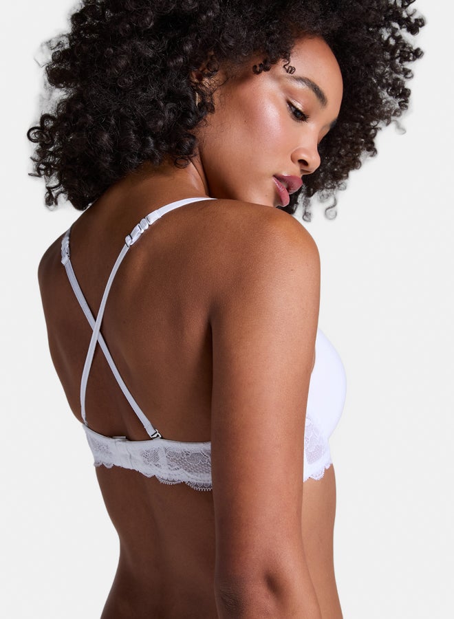 hunkemoller Secret Lace Padded Underwired Bra  - Image 3