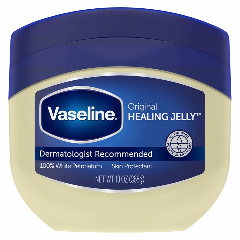 Vaseline Healing Jelly Original White Petroleum Jelly Protectant For Dry Cracked Skin and Eczema Relief Pure Petroleum Jelly 13 oz - Image 1
